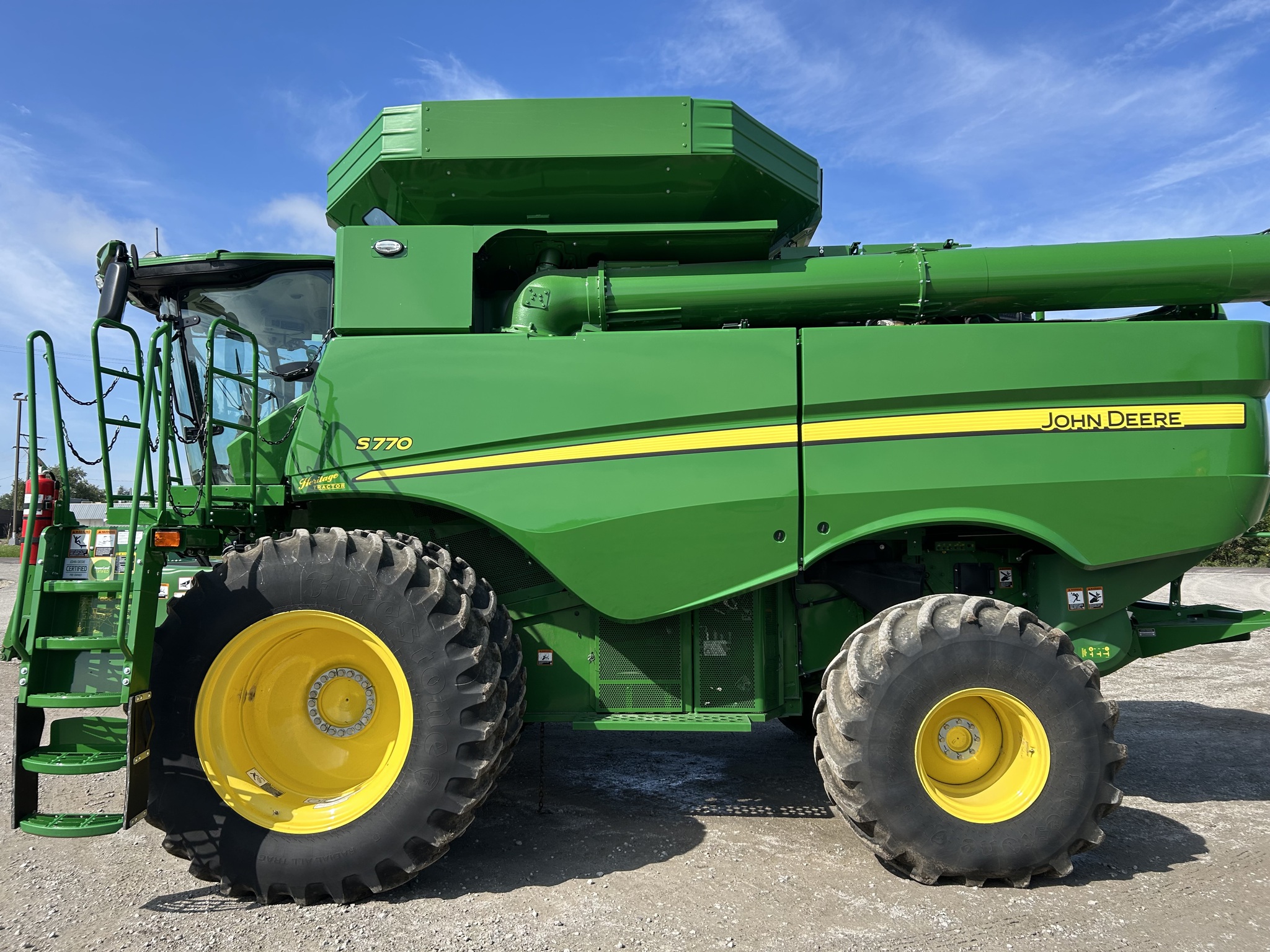  2023 John Deere S770 at Heritage Tractor in Seneca, KS