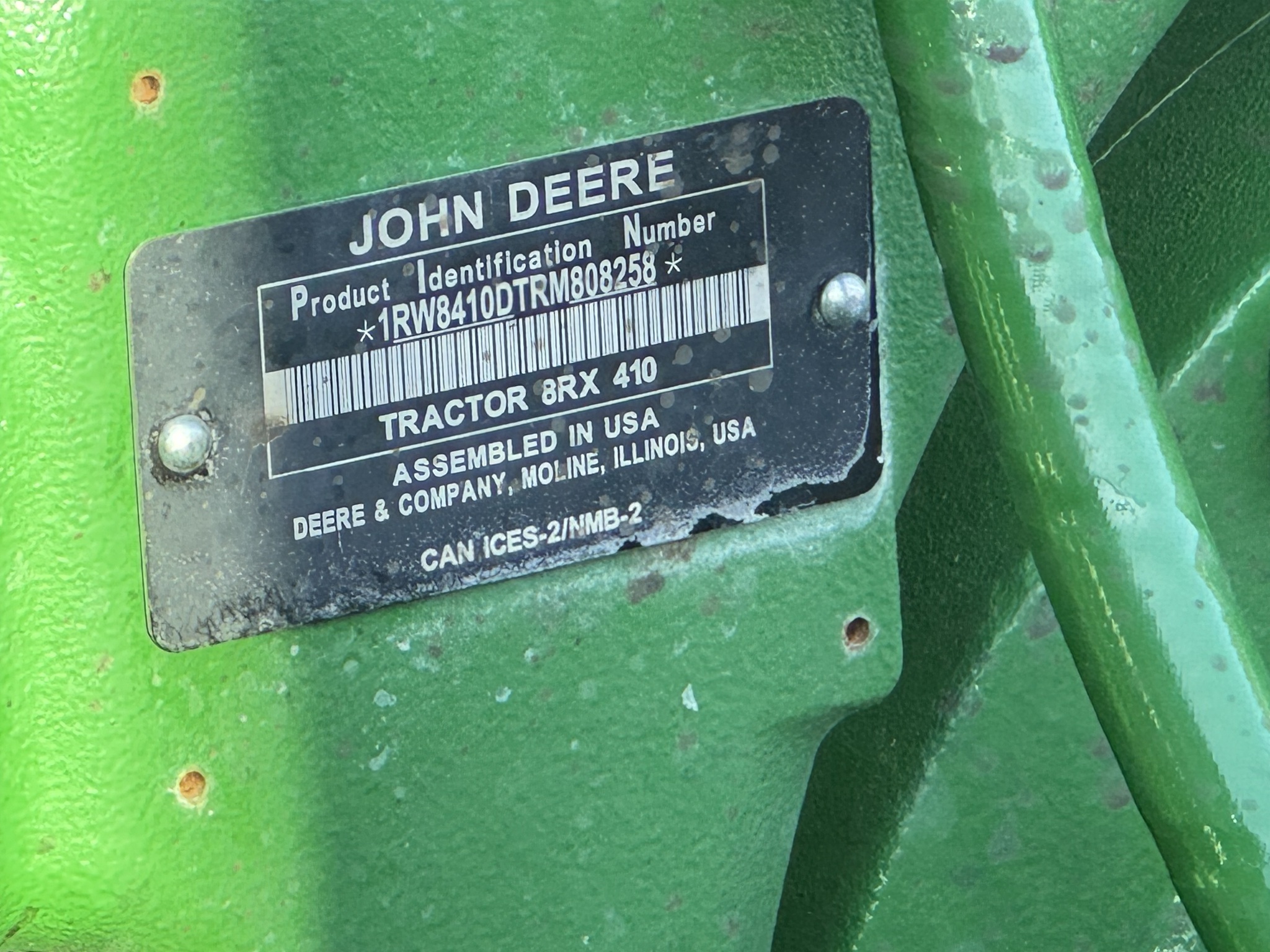 2024 John Deere 8RX 410 Image 24