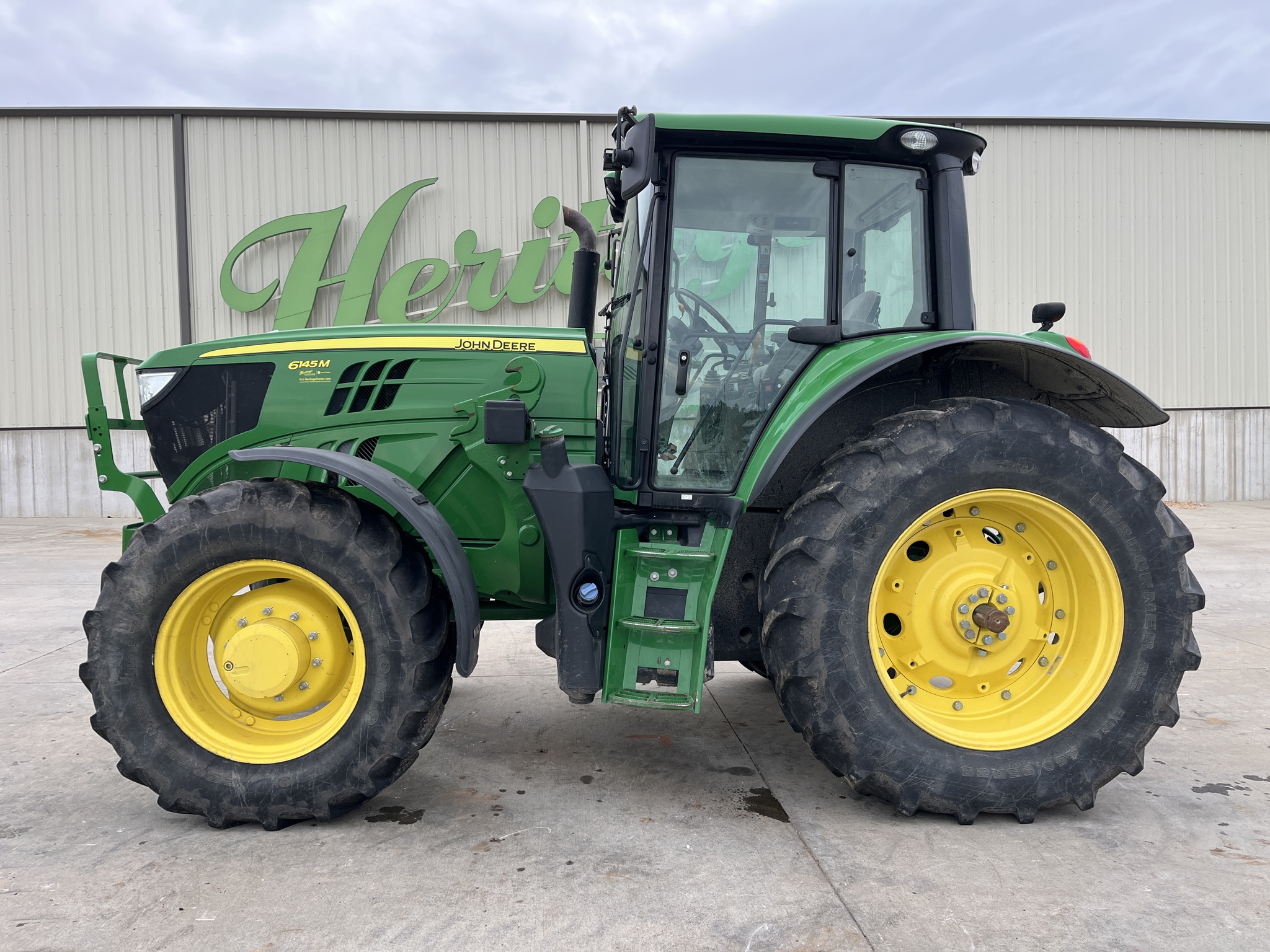  2021 John Deere 6145M at Heritage Tractor in Rogersville, MO