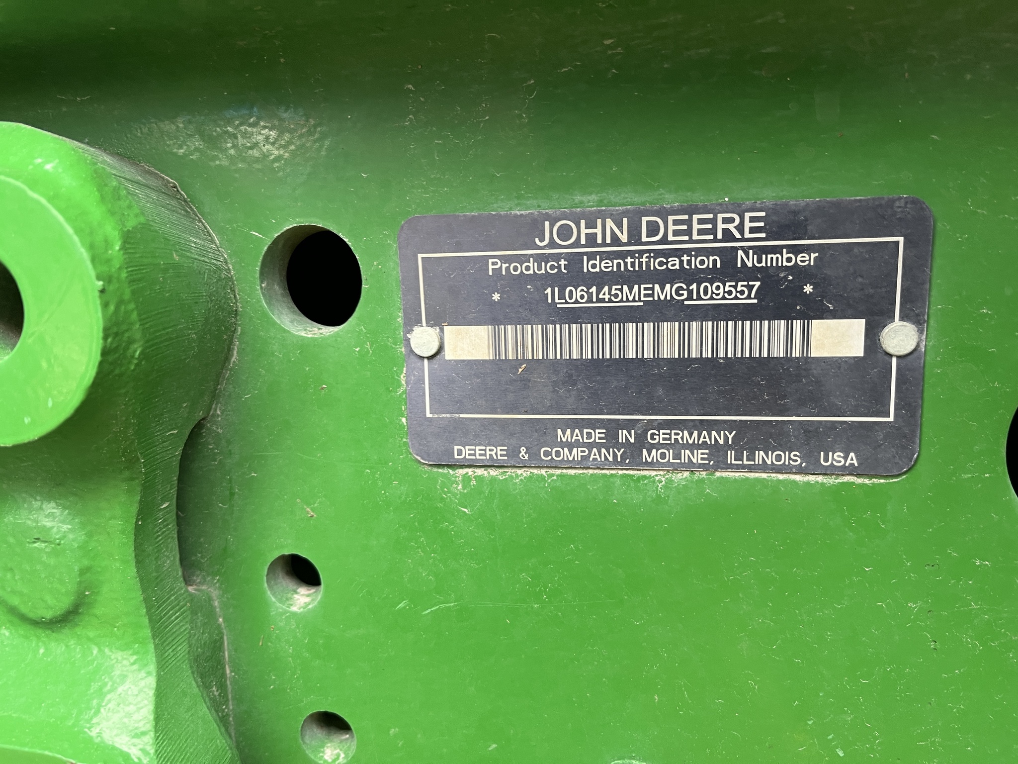  2021 John Deere 6145M at Heritage Tractor in Rogersville, MO