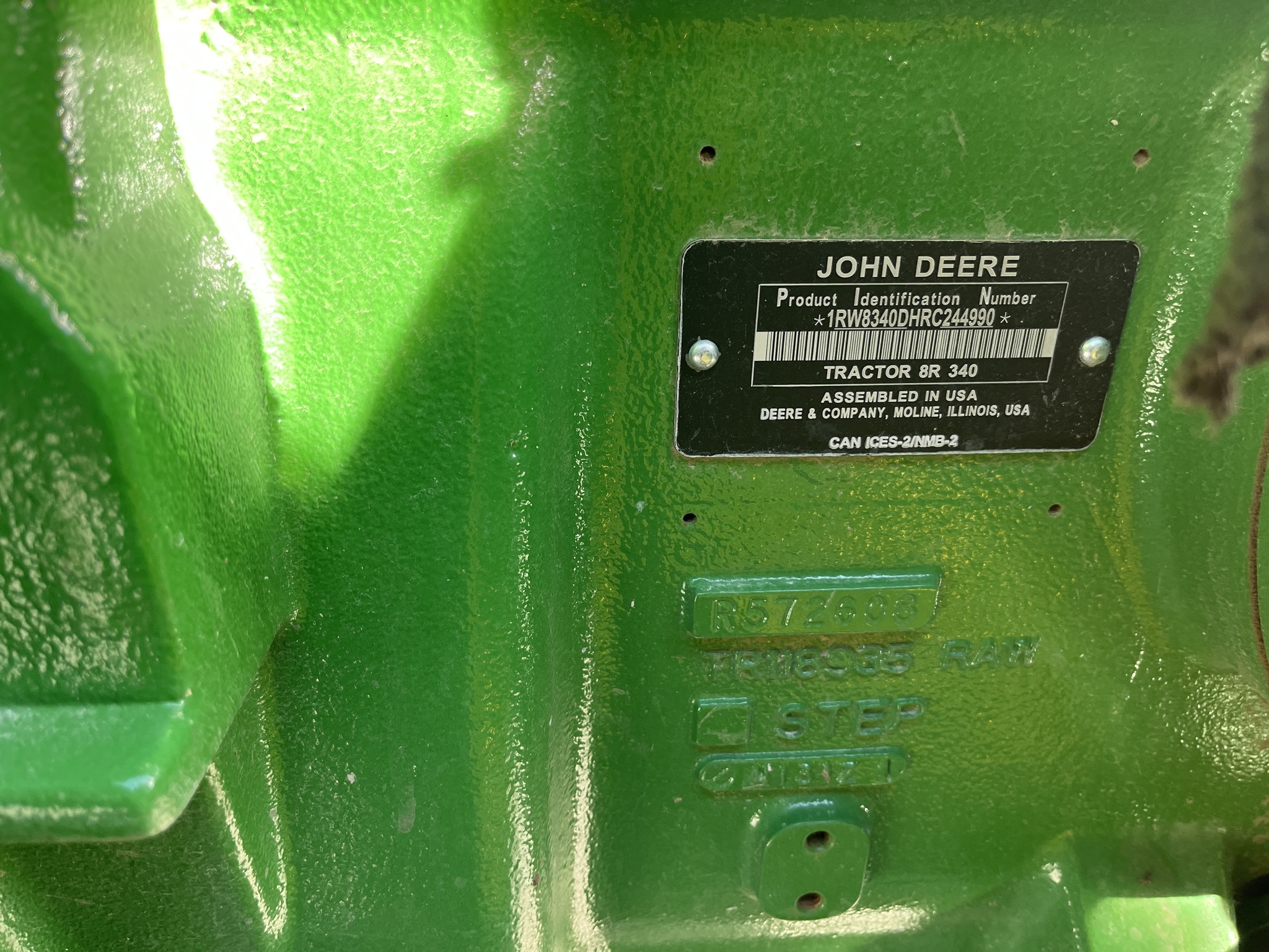  2024 John Deere 8R 340 at Heritage Tractor in Seneca, KS