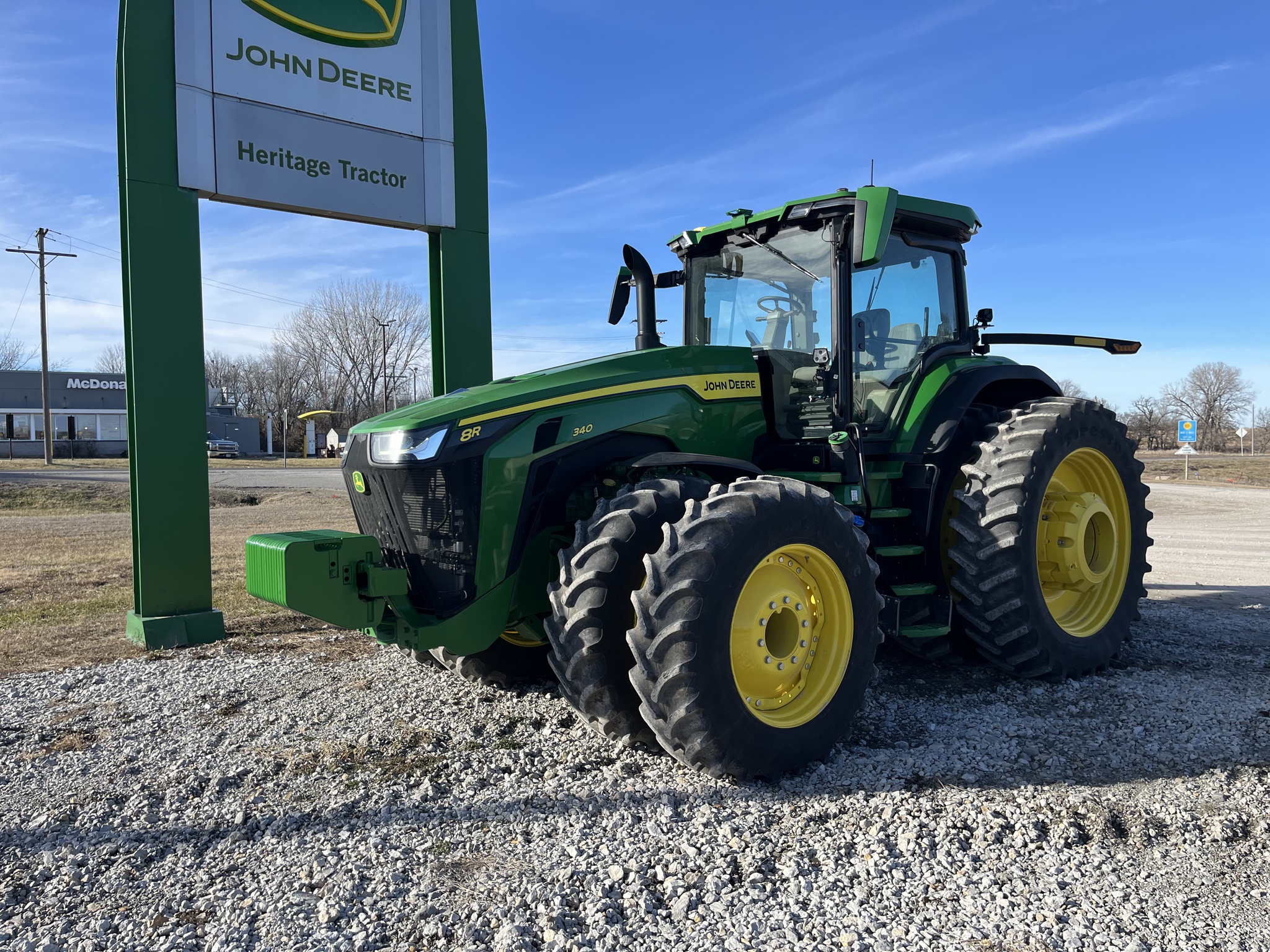  2024 John Deere 8R 340 at Heritage Tractor in Seneca, KS