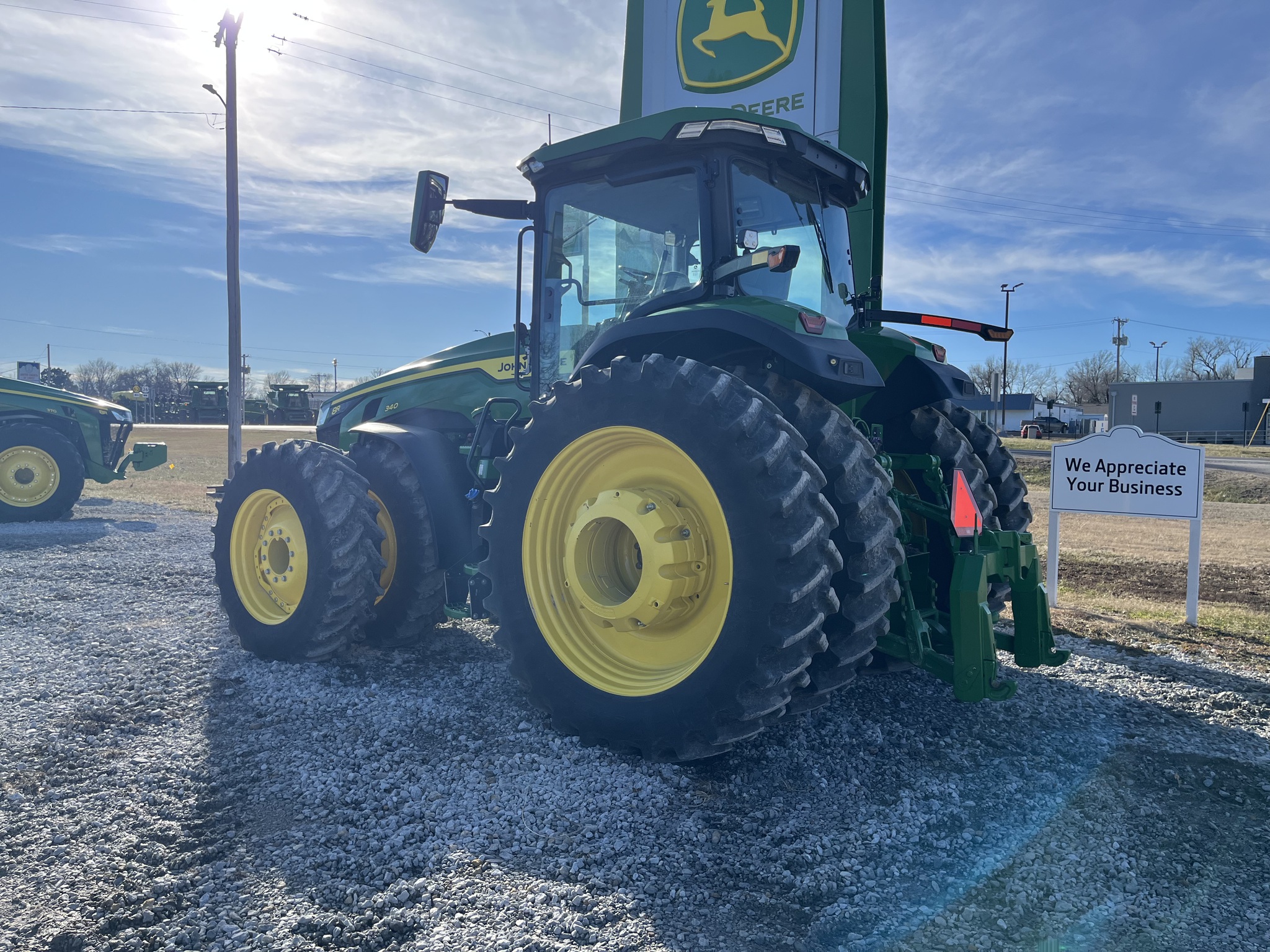  2024 John Deere 8R 340 at Heritage Tractor in Seneca, KS