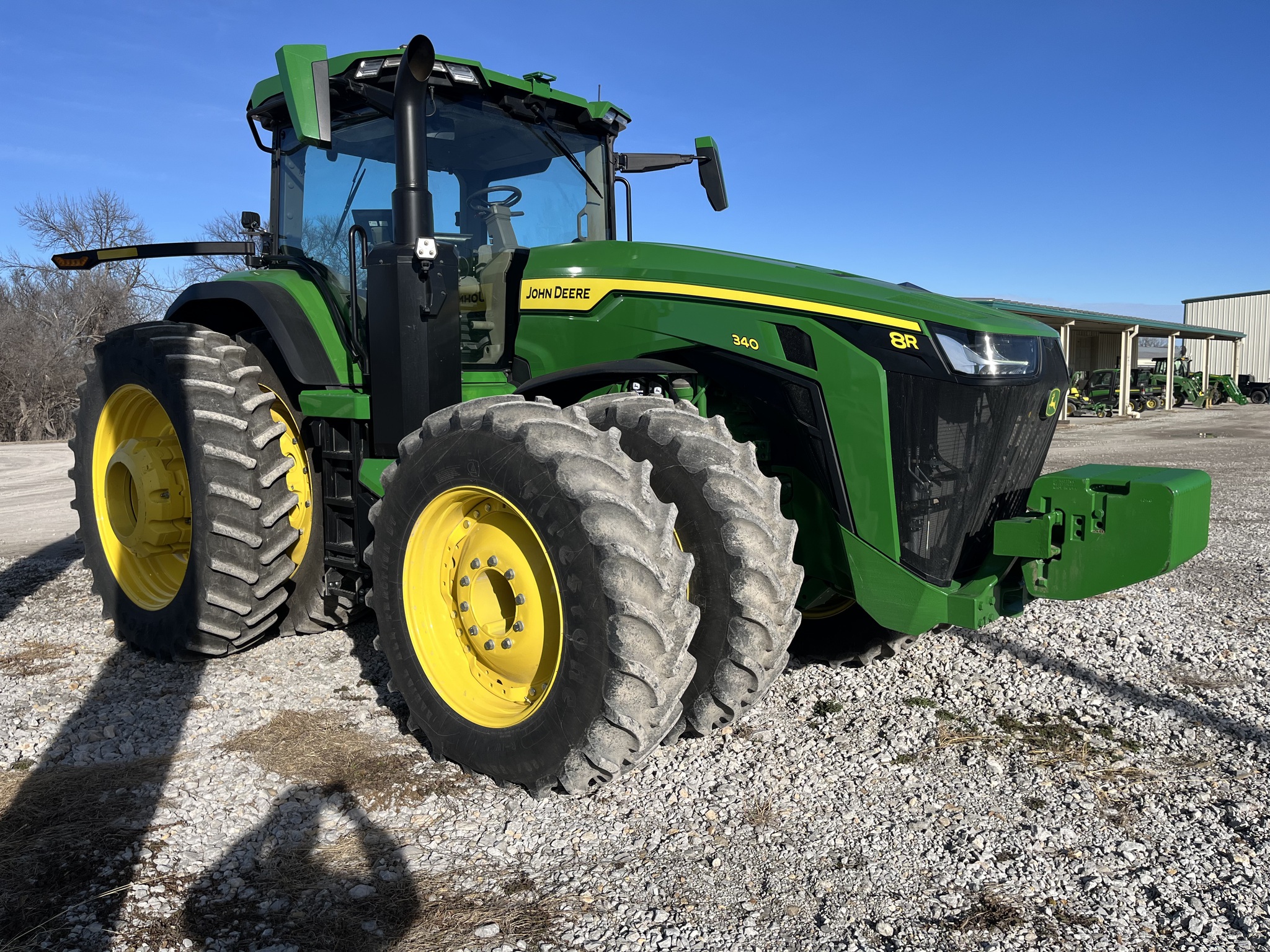  2024 John Deere 8R 340 at Heritage Tractor in Seneca, KS
