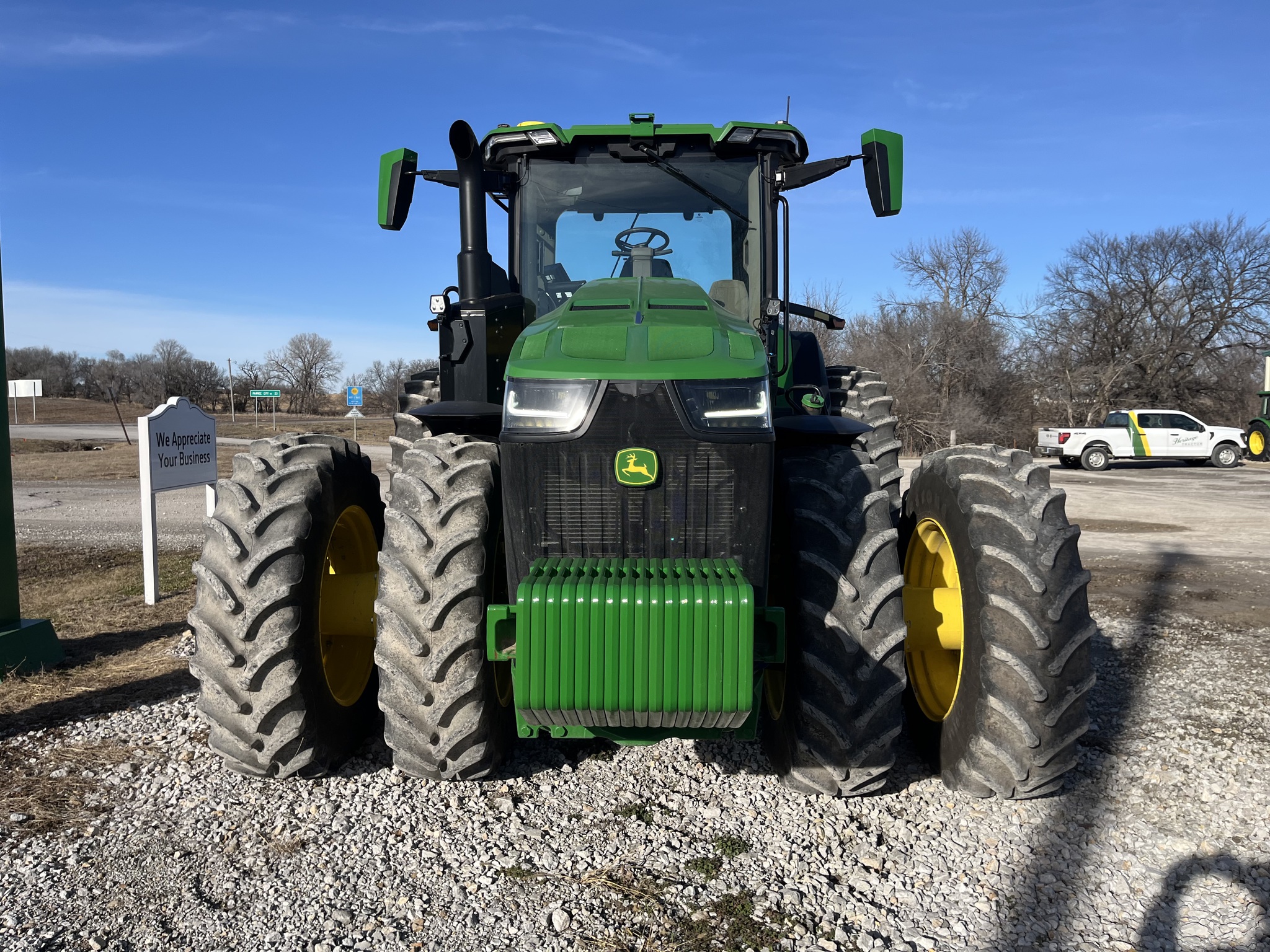  2024 John Deere 8R 340 at Heritage Tractor in Seneca, KS