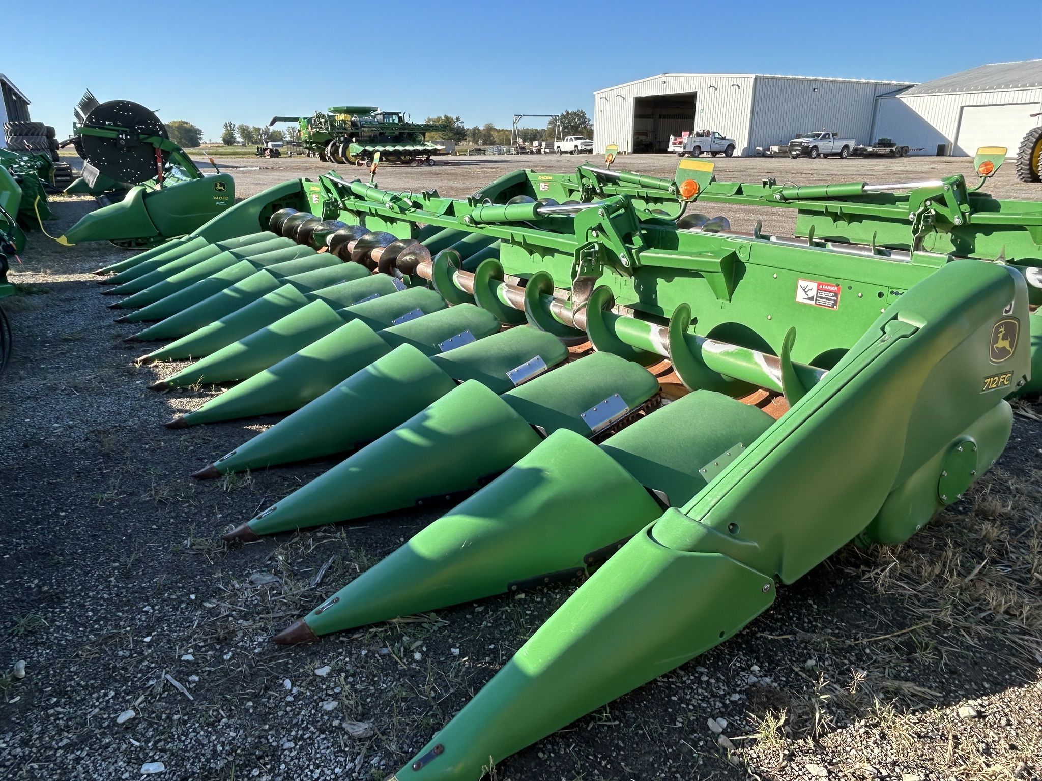  2019 John Deere 712FC at Heritage Tractor in Carthage, IL