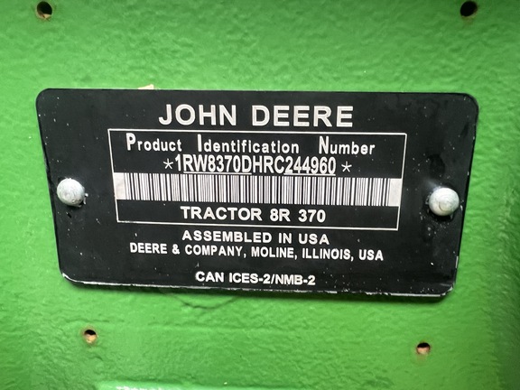 Photo of 2024 John Deere 8R 370