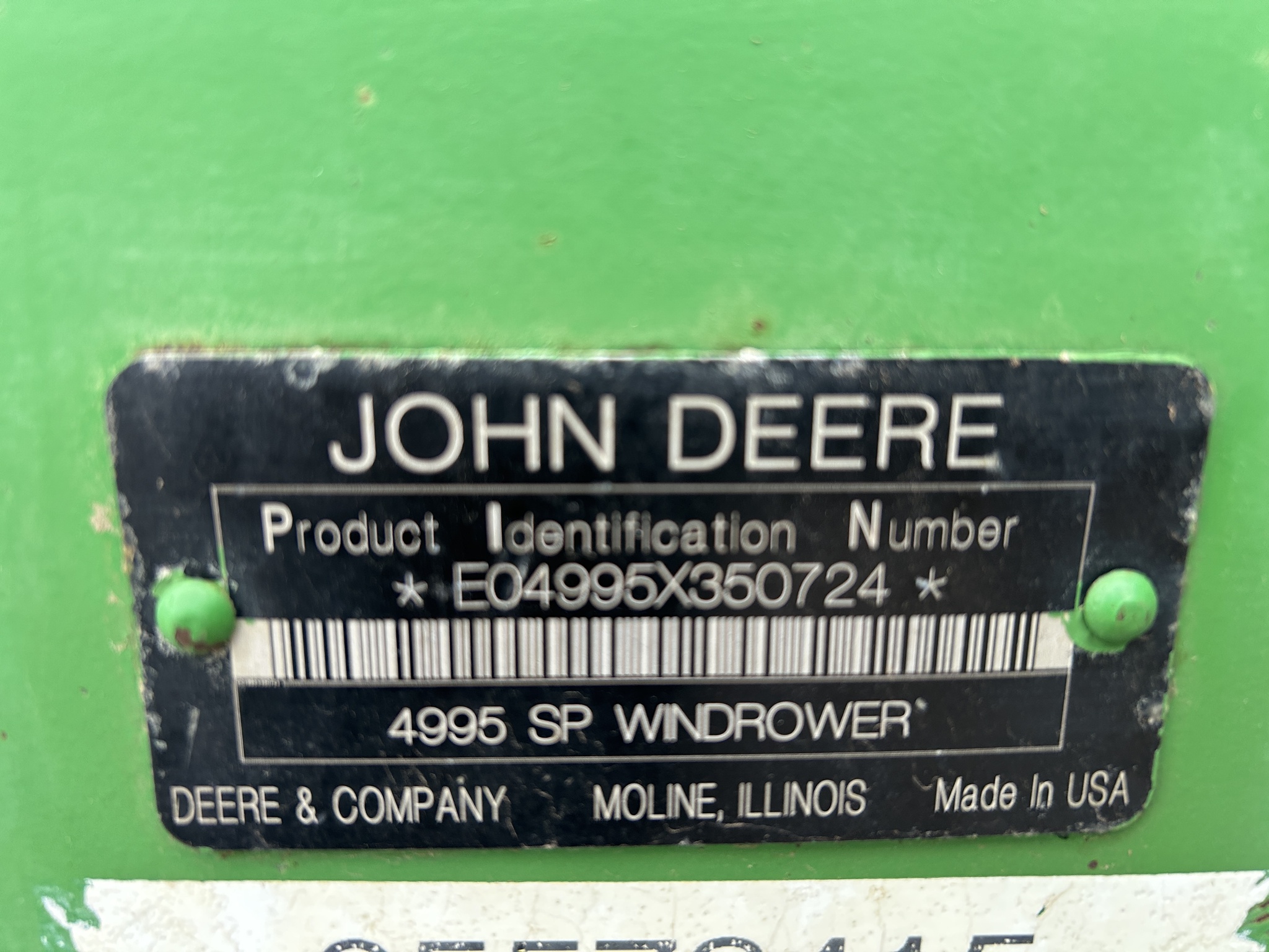  2008 John Deere 4995 at Heritage Tractor in Joplin, MO