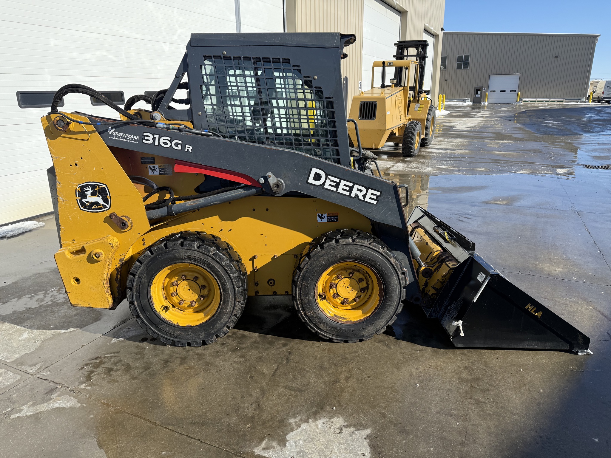 2017 John Deere 316GR Image 2