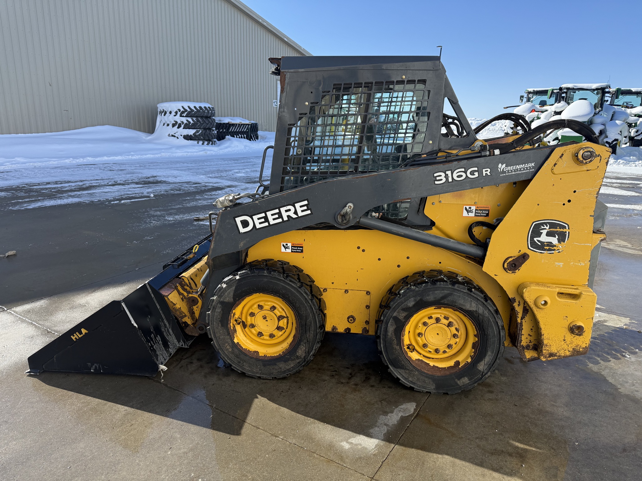 2017 John Deere 316GR Image 6