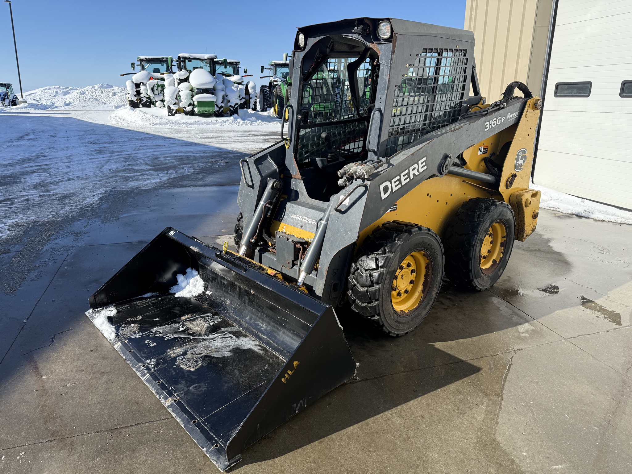 2017 John Deere 316GR Image 7