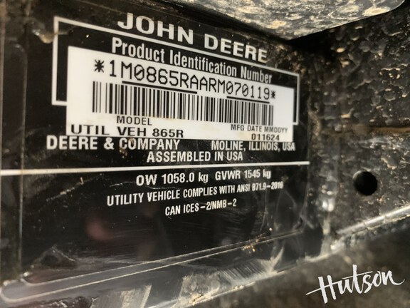 Photo of 2024 John Deere XUV 865R