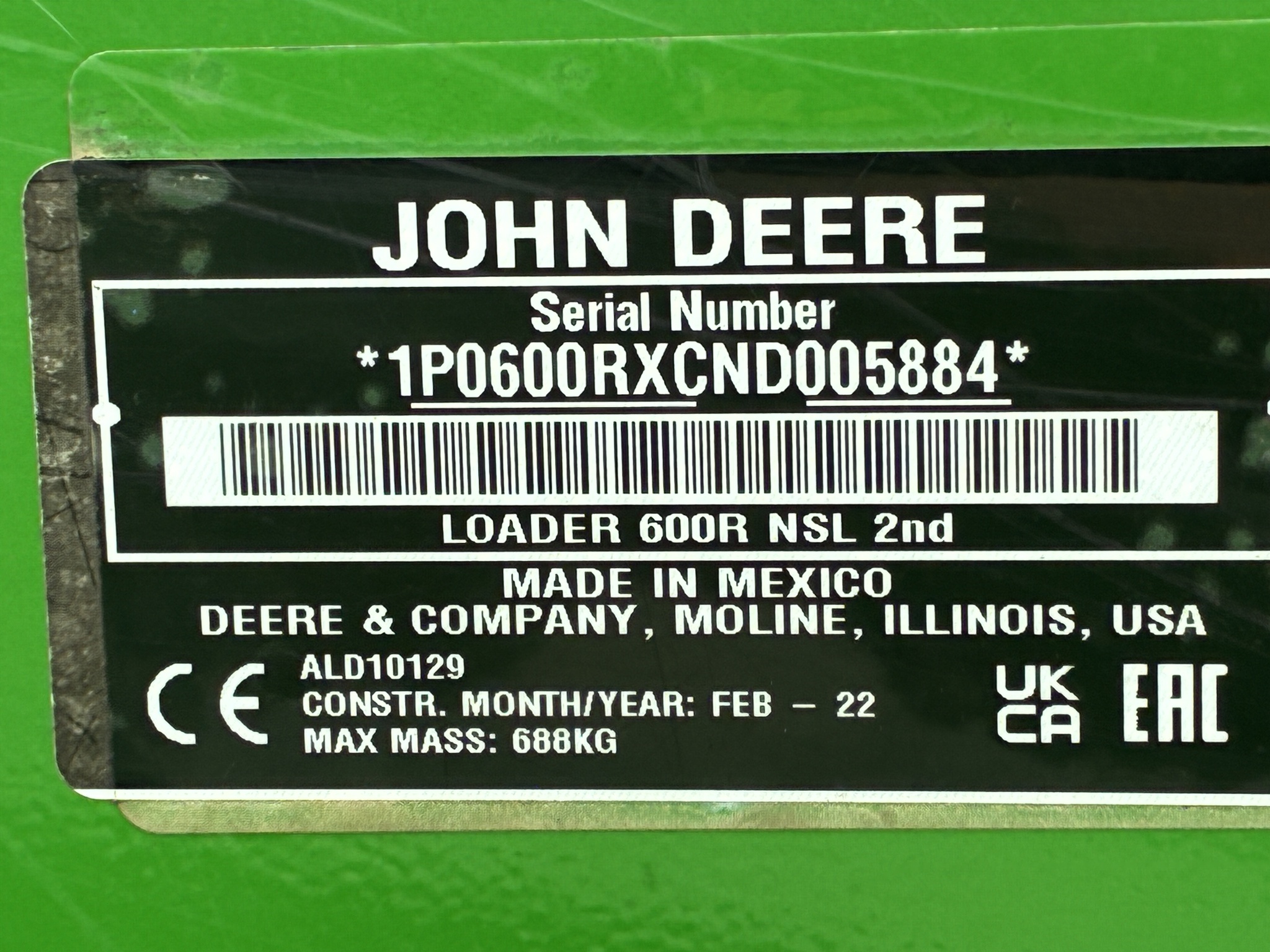 2022 John Deere 6120M Image 48