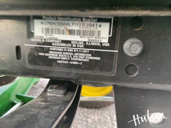 Photo of 2023 John Deere X380