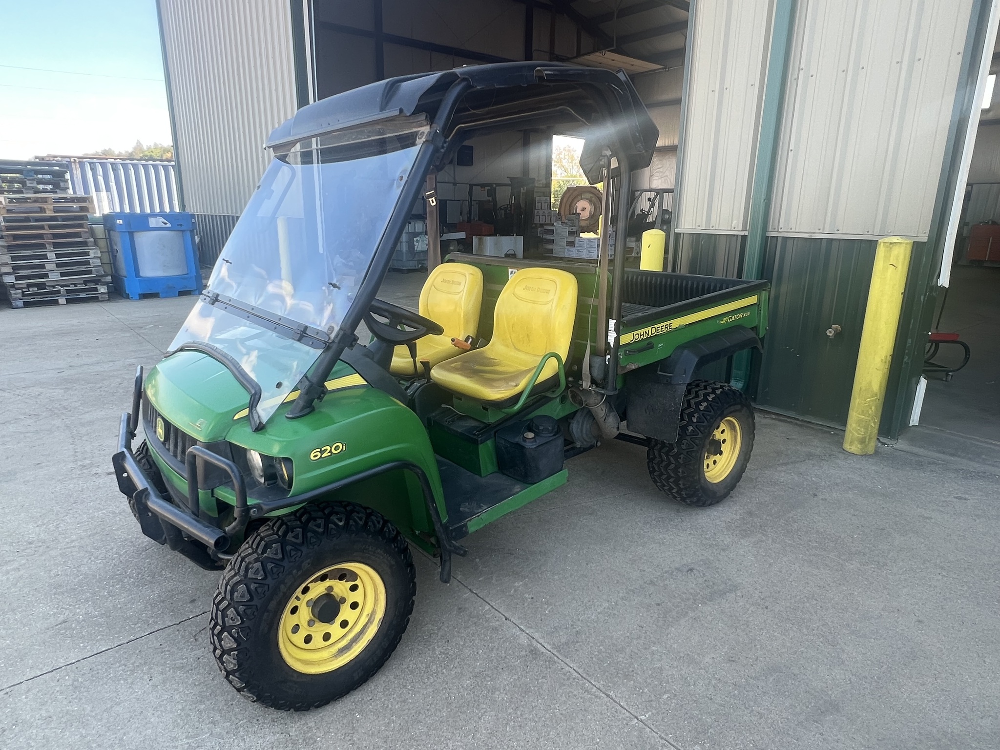 2007 John Deere XUV 620I GREEN Image 7