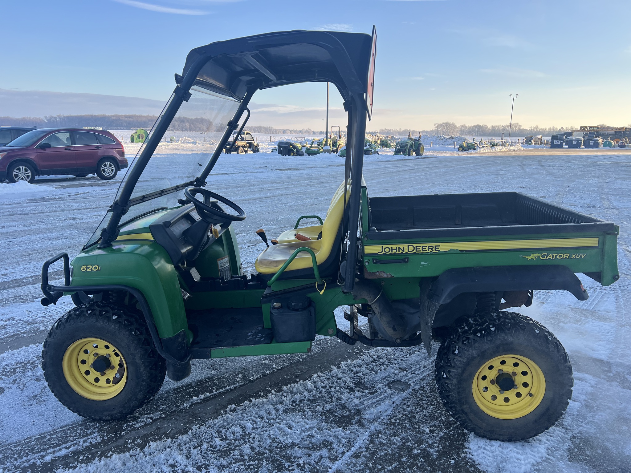 2007 John Deere XUV 620I GREEN Image 6