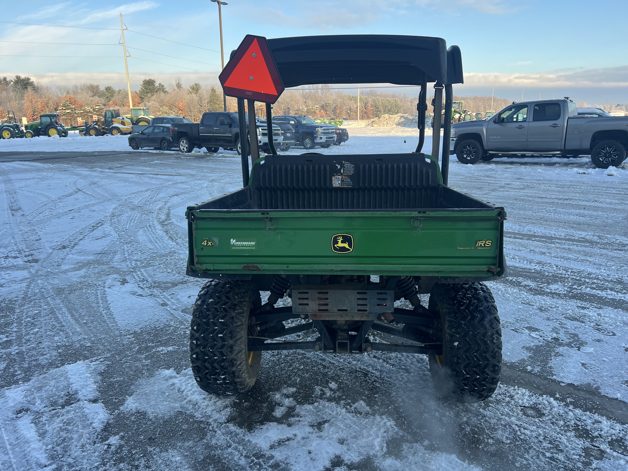2007 John Deere XUV 620I GREEN Image 4
