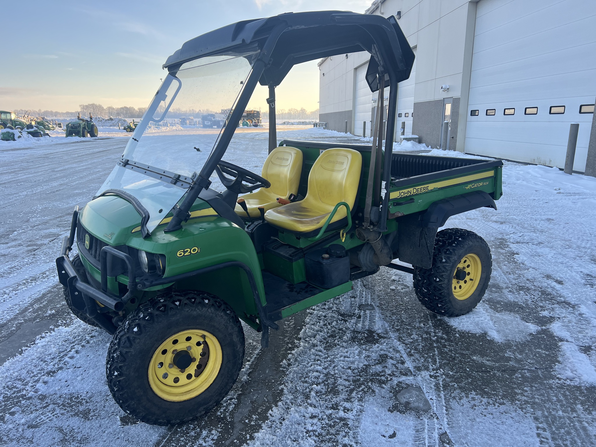 2007 John Deere XUV 620I GREEN Image 7
