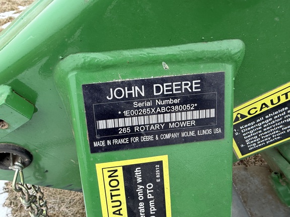 2012 John Deere 265 - Photo17