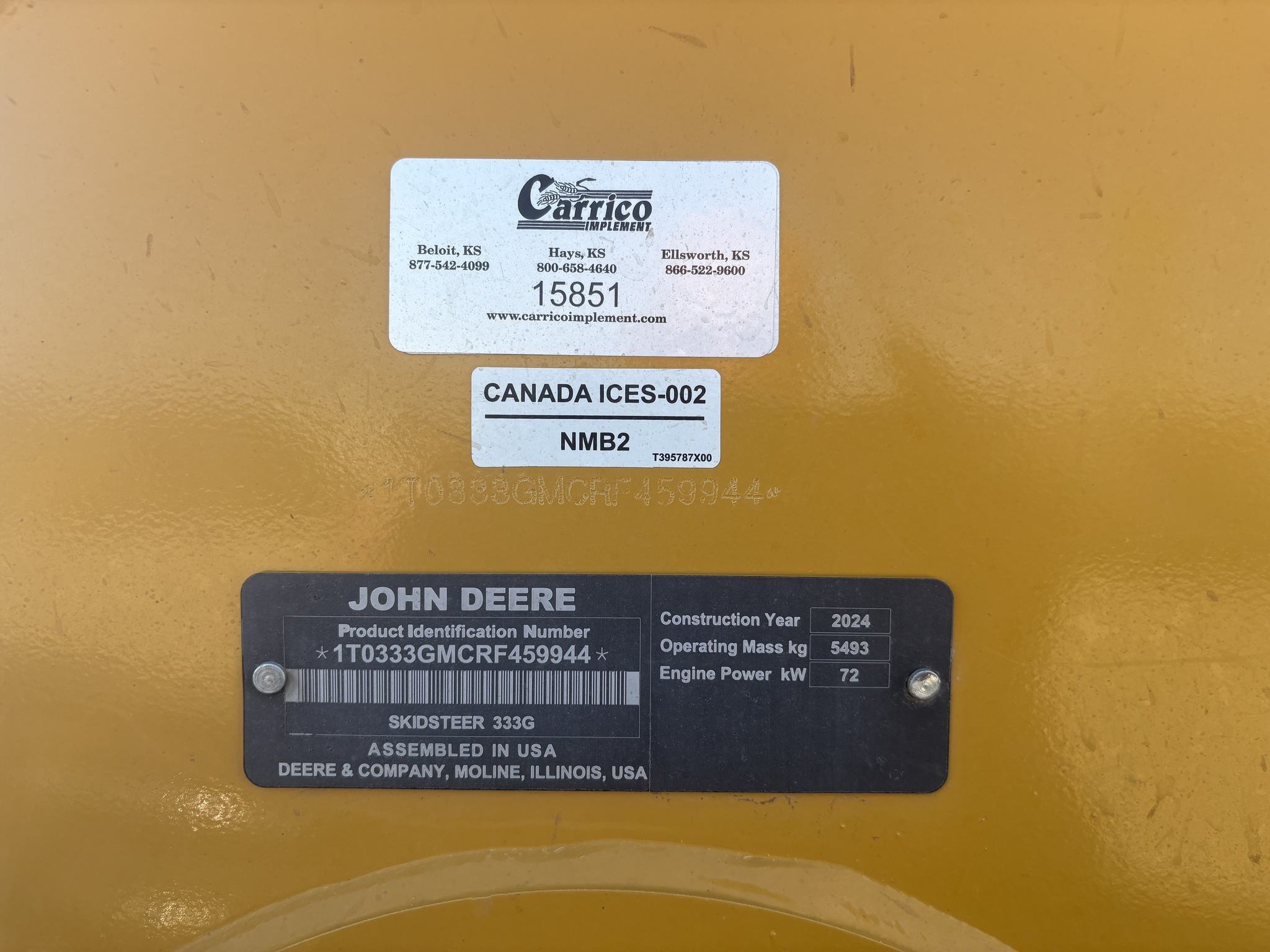 2024 John Deere 333G Image 23