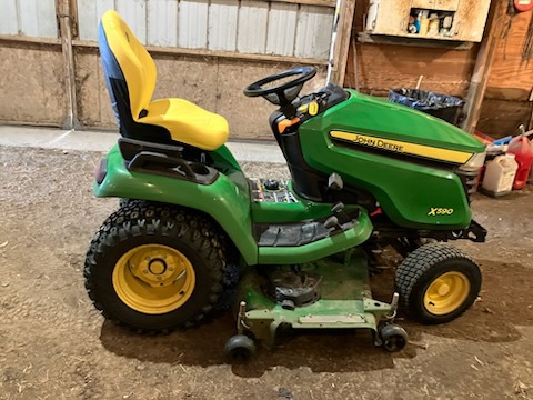 Used 2024 John Deere X590 Lawn & Garden Tractors at Koenig Equipment in Richmond, IN - PhotoXL0