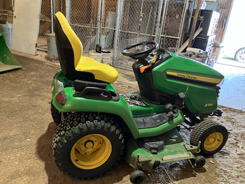 Used 2024 John Deere X590 Lawn & Garden Tractors at Koenig Equipment in Richmond, IN - PhotoXL1