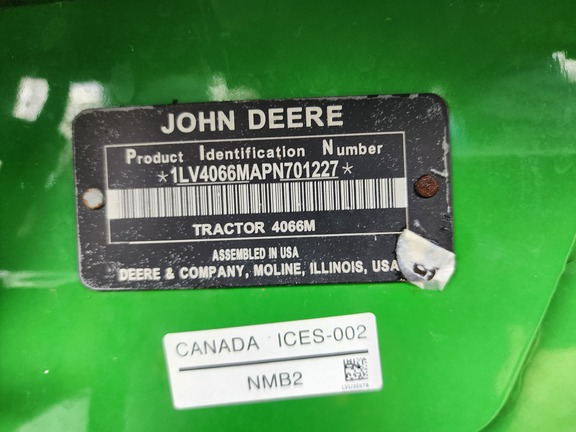 2023 John-Deere 4066M TLB