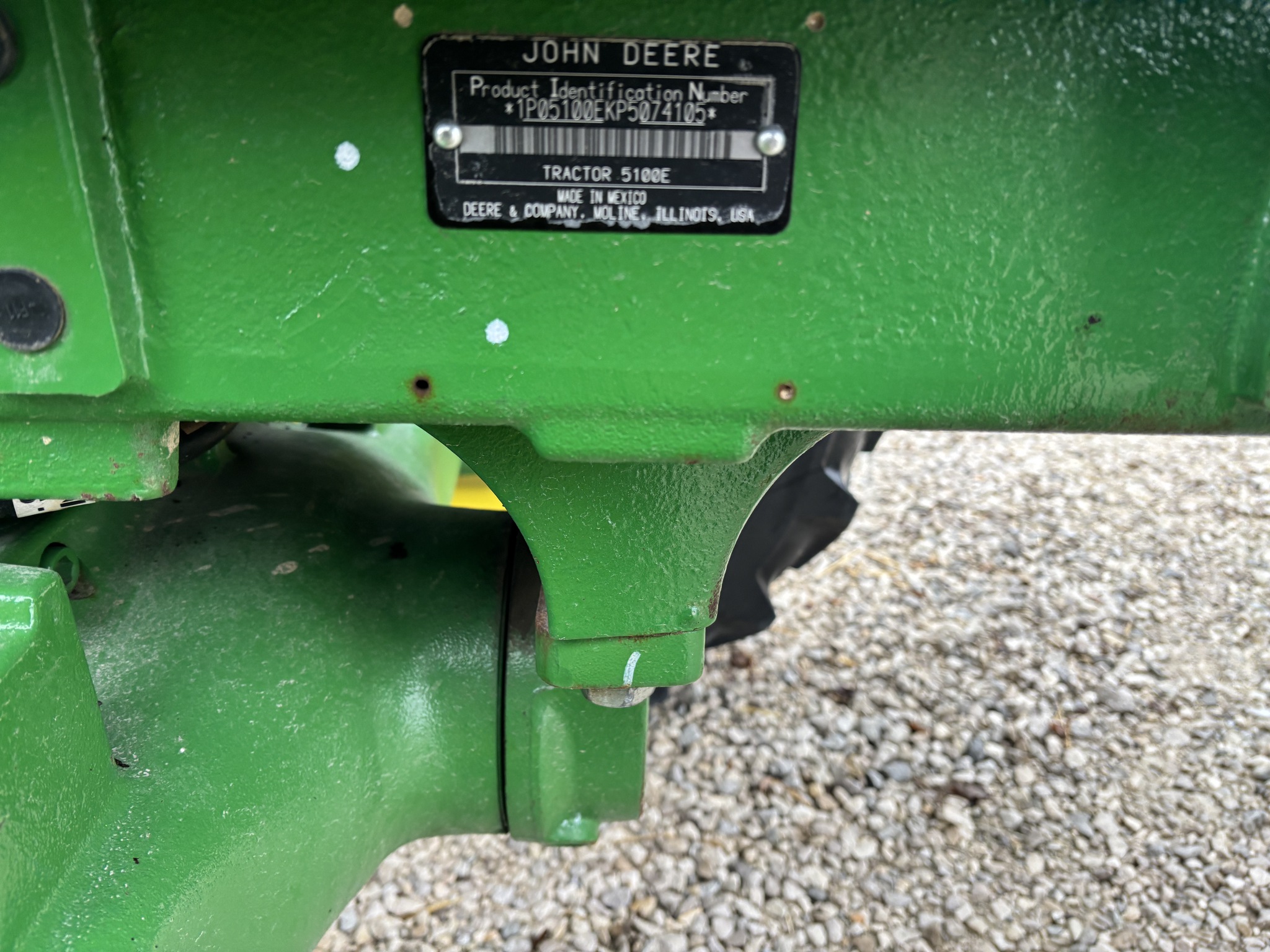Used 2023 John Deere 5100E Utility Tractors at Koenig Equipment in Franklin, IN - PhotoXL14