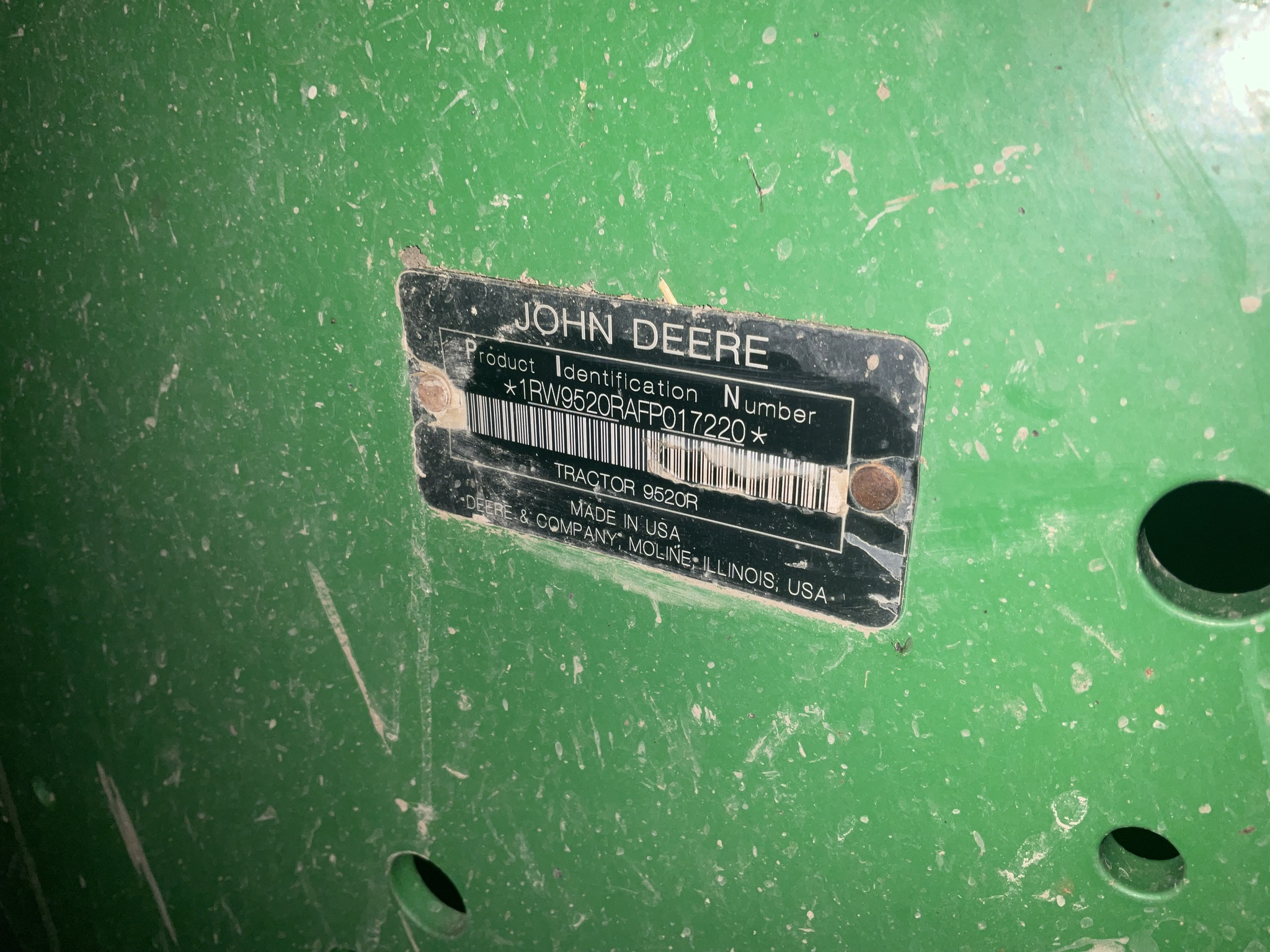 2015 John Deere 9520R Image 12