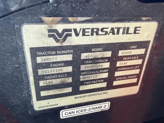 2019 Versatile 460 - Photo42
