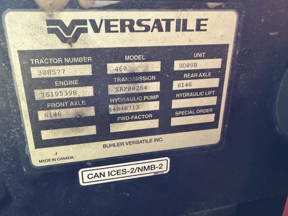 2019 Versatile 460 - Photo38