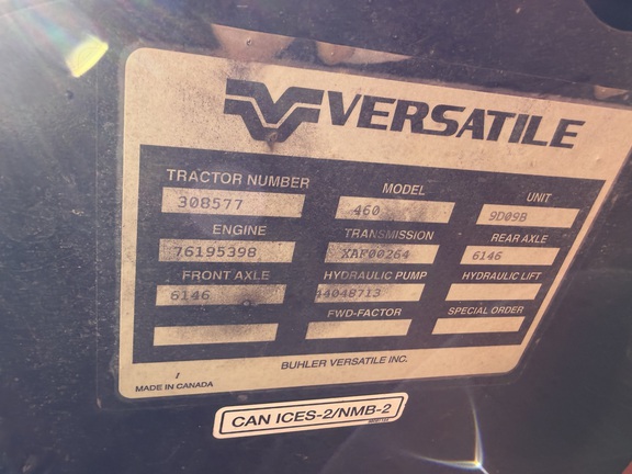 2019 Versatile 460 - Photo36