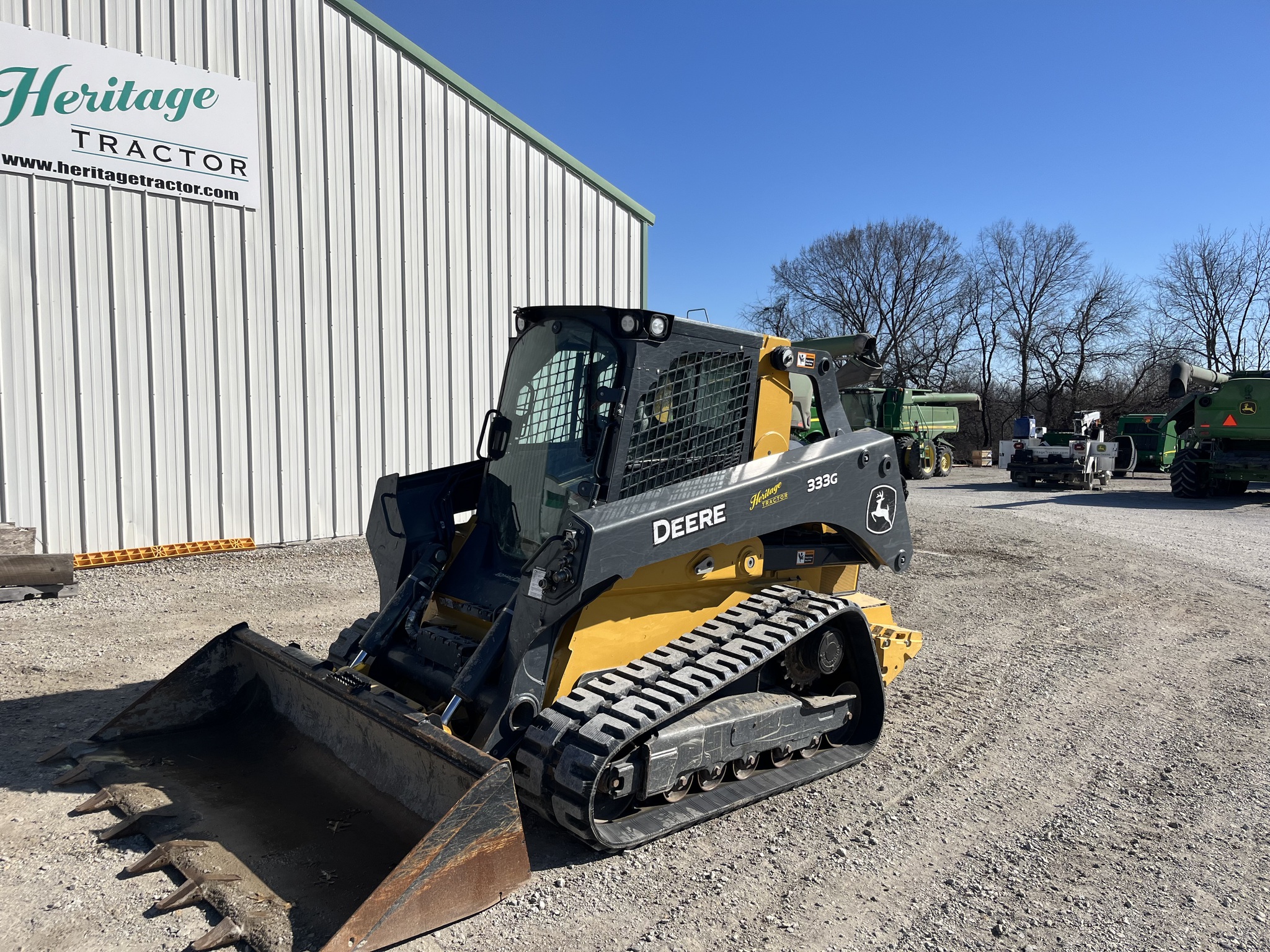  2021 John Deere 333G at Heritage Tractor in Atchison, KS