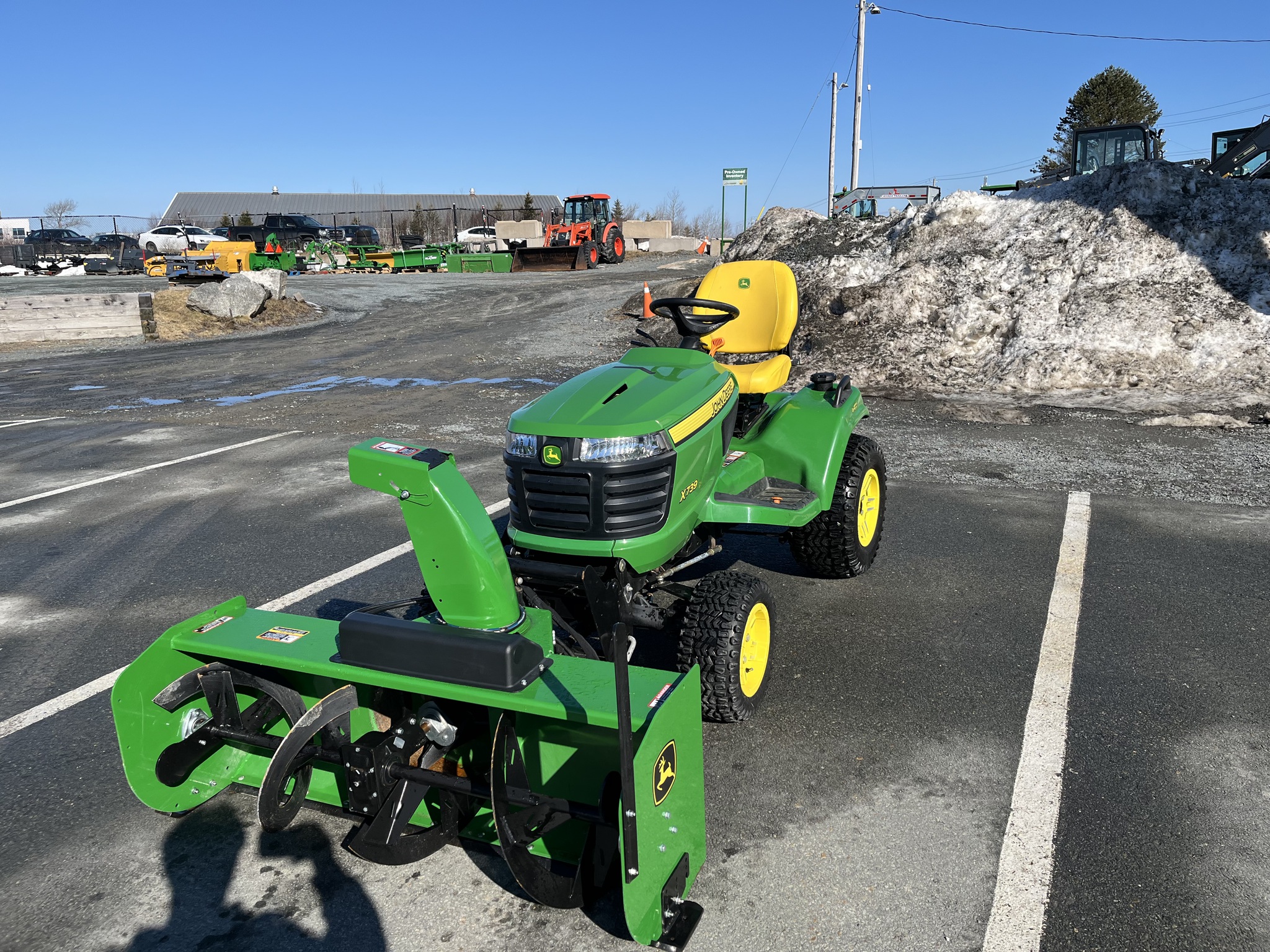 2021 John Deere X739 Image 1