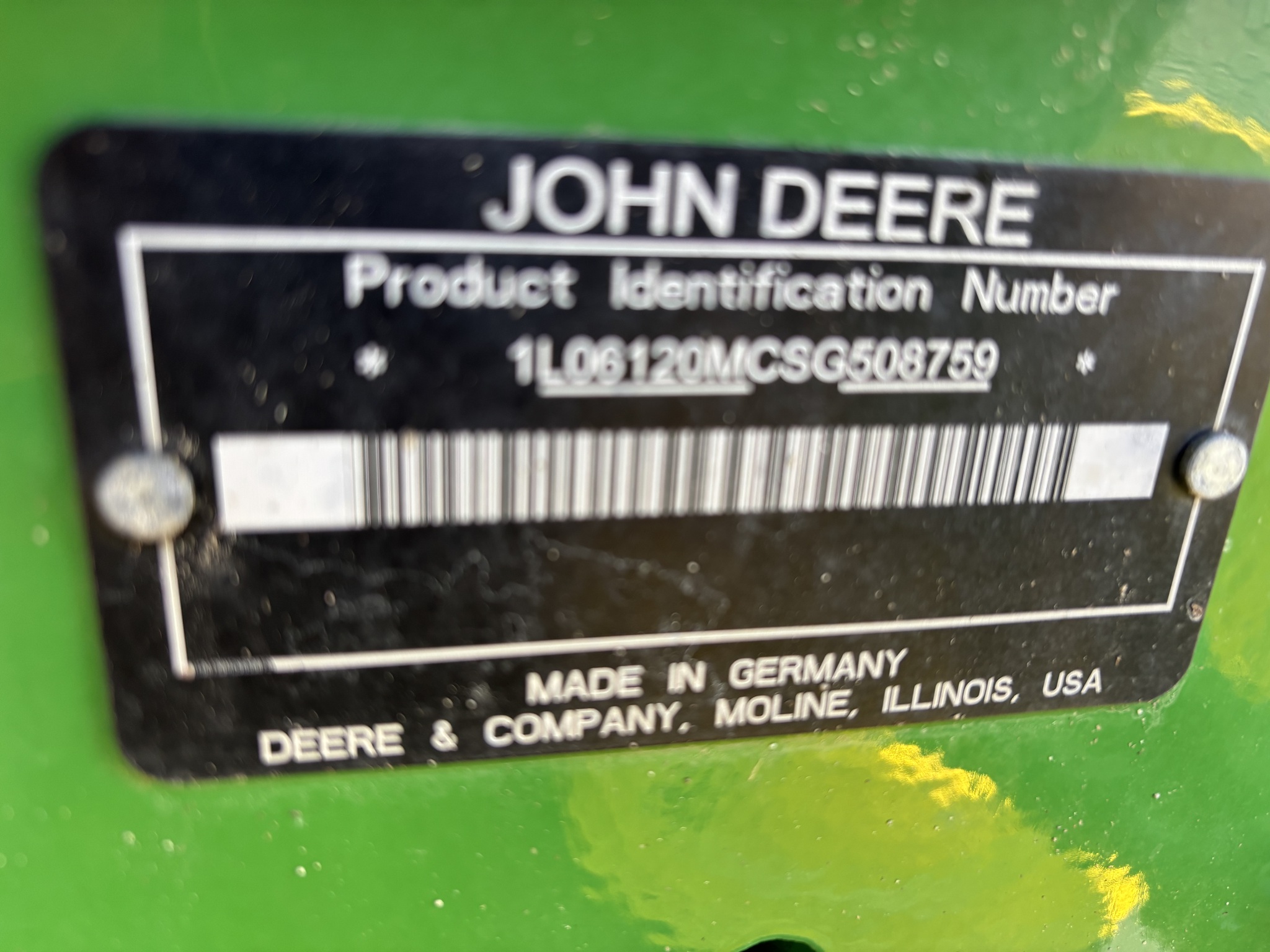 2025 John Deere 6120M Image 10