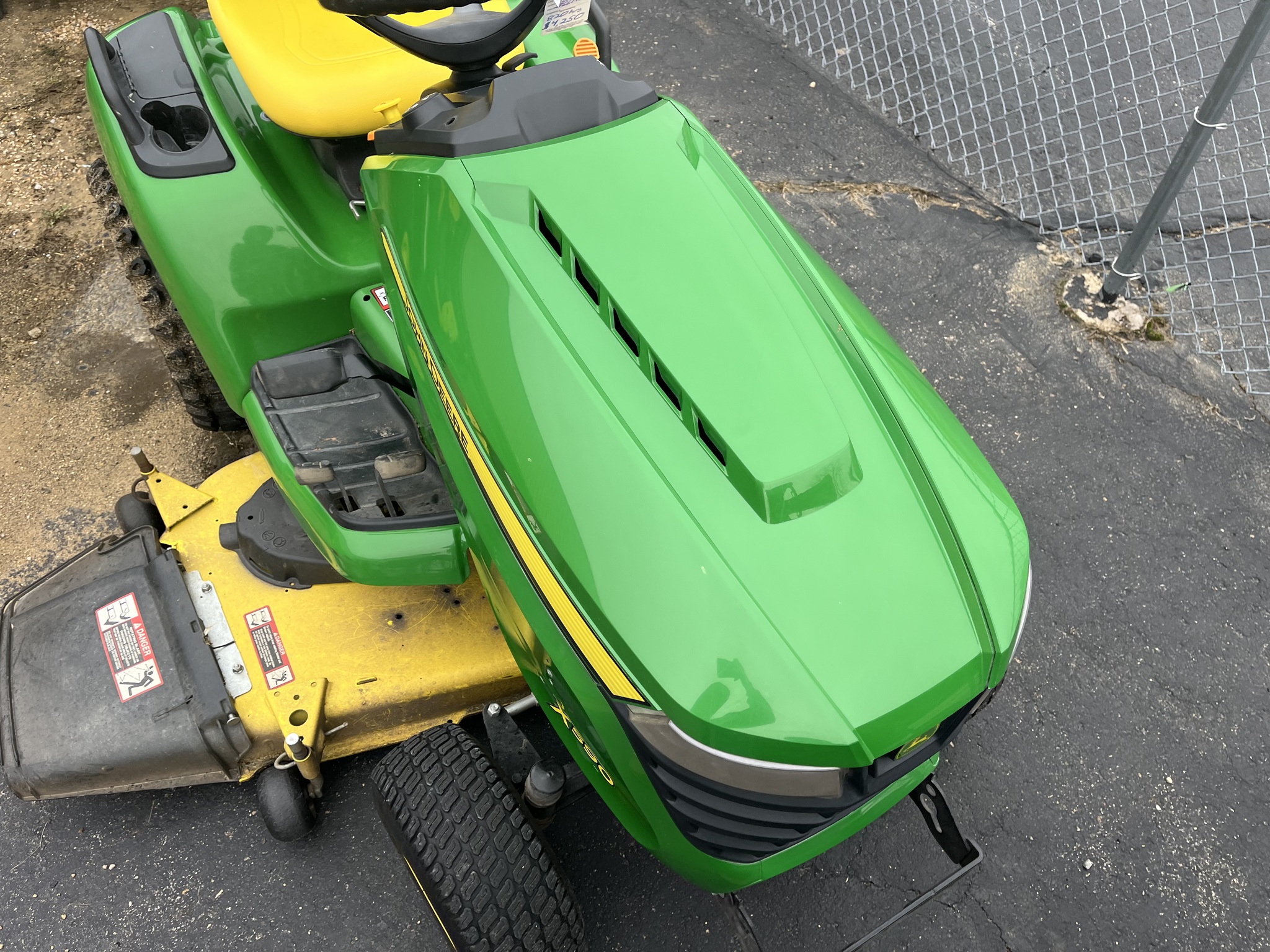  2016 John Deere X590 at Heritage Tractor in Princeton, IL