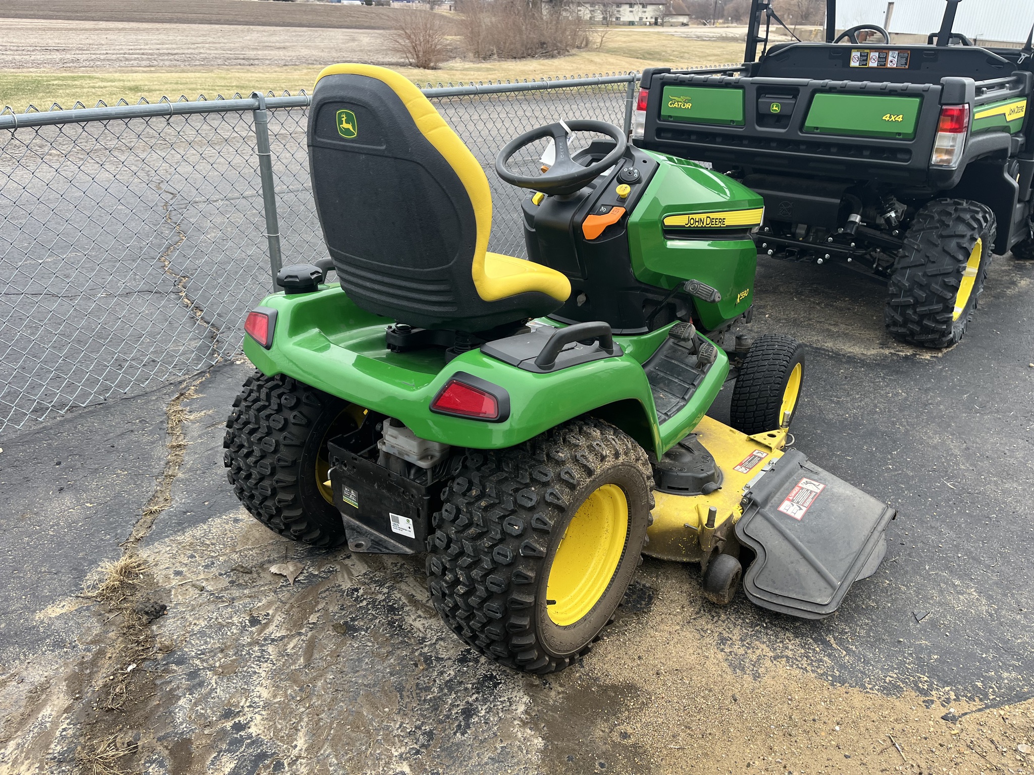  2016 John Deere X590 at Heritage Tractor in Princeton, IL