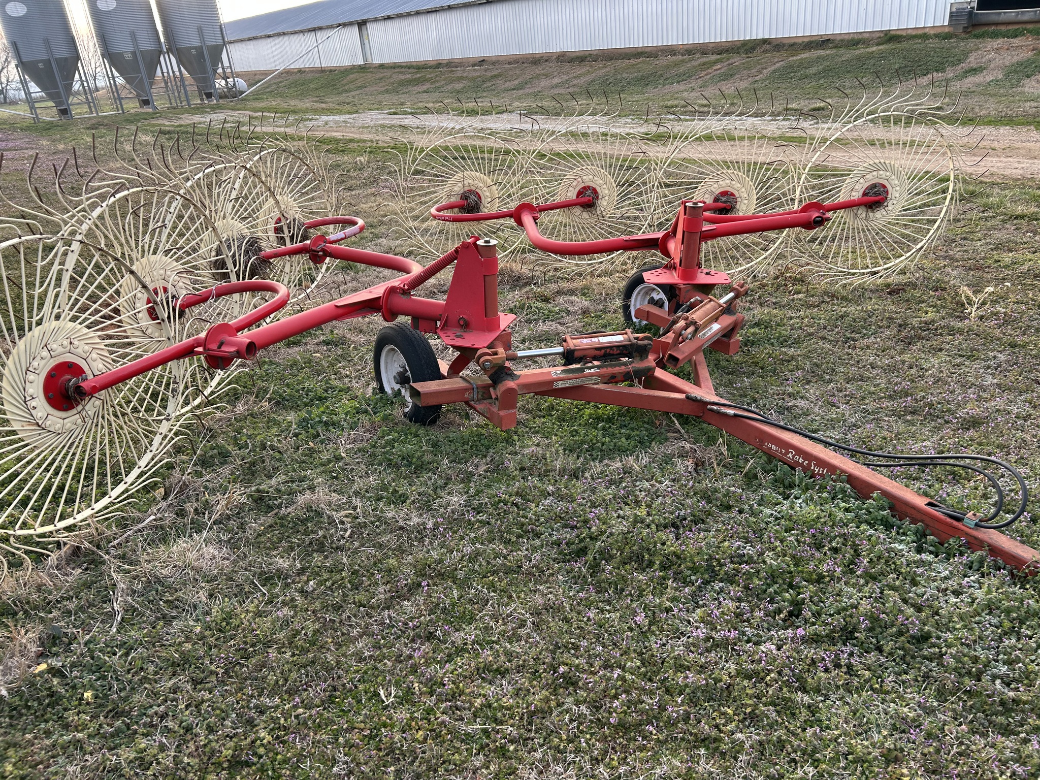  2005 Durabilt 8 WHEEL RAKE at Heritage Tractor in Harrison, AR