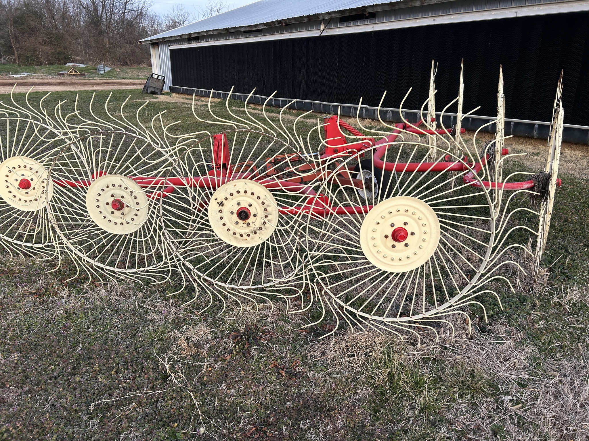  2005 Durabilt 8 WHEEL RAKE at Heritage Tractor in Harrison, AR