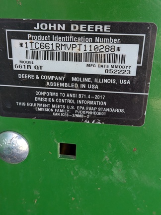 2023 John-Deere 661R