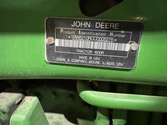 Photo of 2012 John Deere 6210R