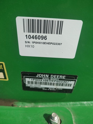 2014 John Deere HX10