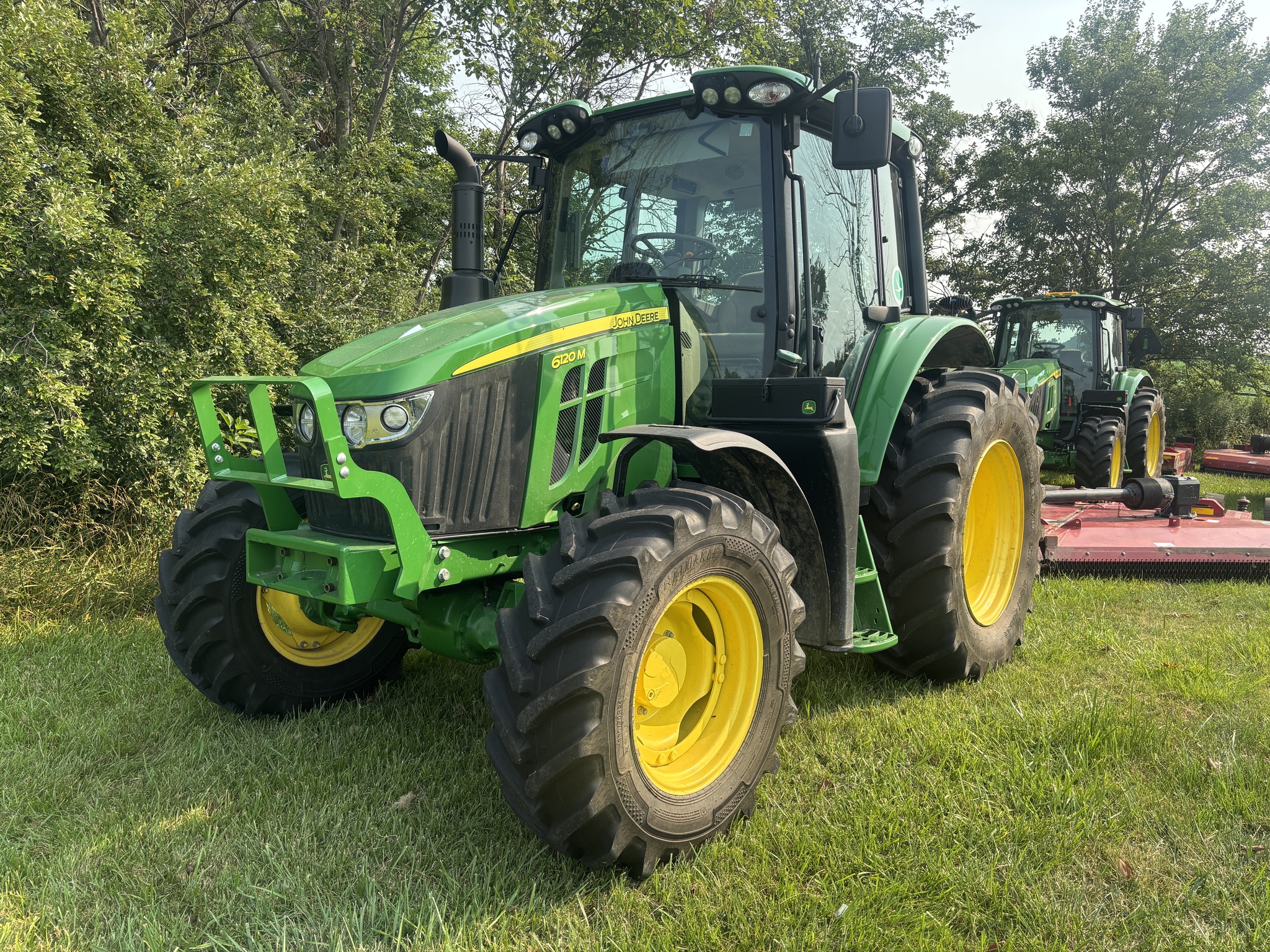 Used 2024 John Deere 6120M Utility Tractors at Koenig Equipment in Anna, OH - PhotoXL3