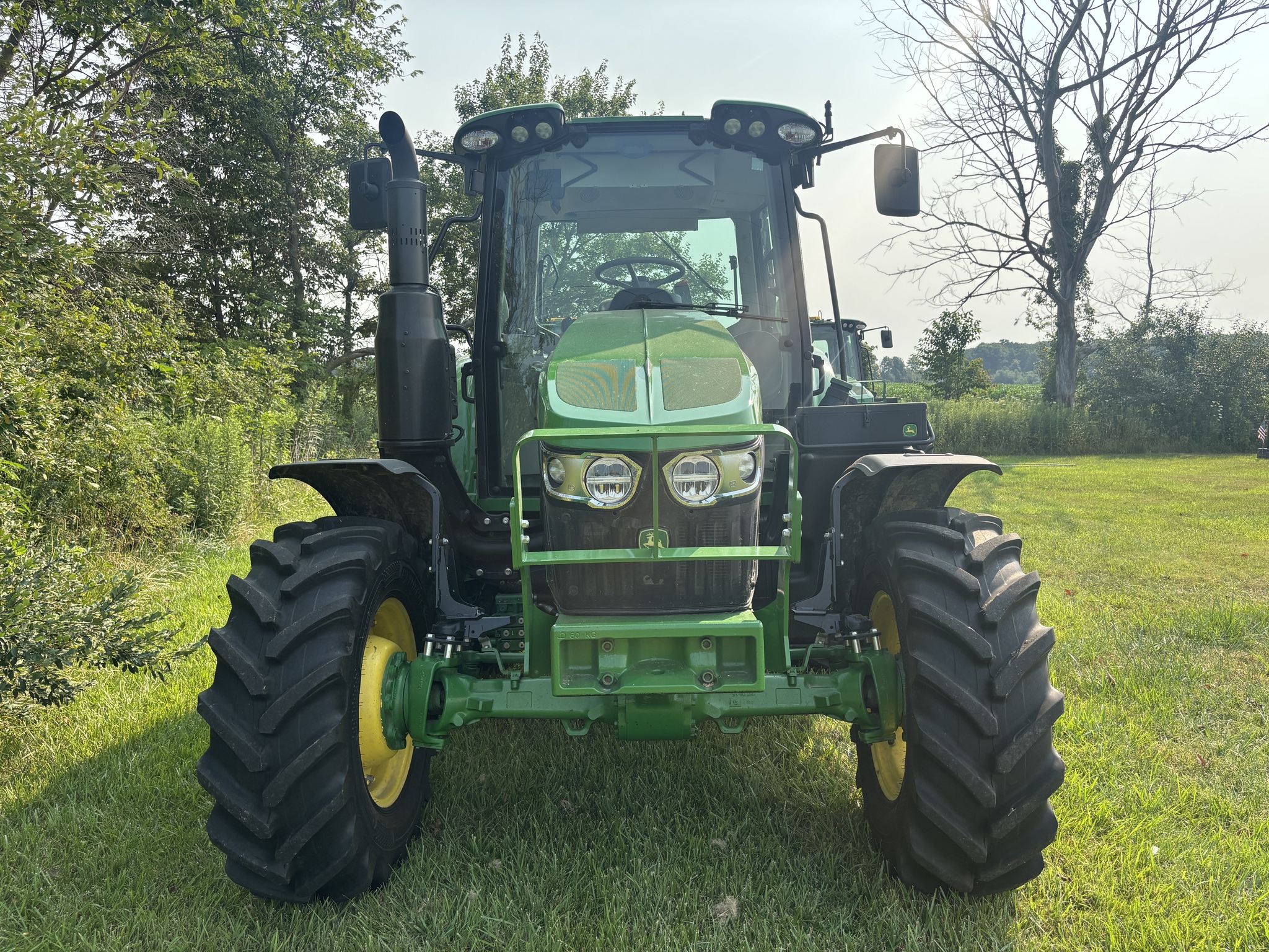 Used 2024 John Deere 6120M Utility Tractors at Koenig Equipment in Anna, OH - PhotoXL4