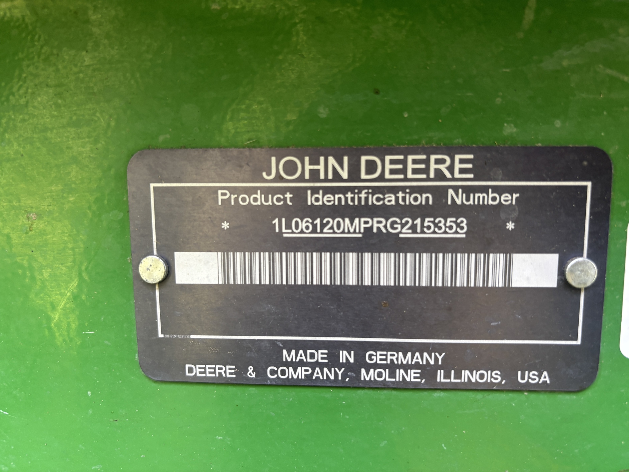 Used 2024 John Deere 6120M Utility Tractors at Koenig Equipment in Anna, OH - PhotoXL1