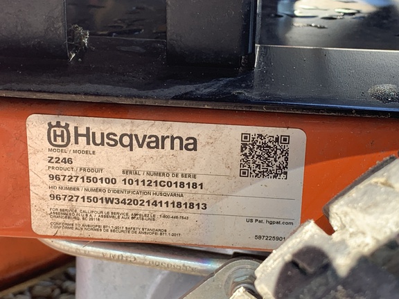 Used 2022 Husqvarna Z246 Zero Turn Mowers at Horizon Ag & Turf in Edmonton West, AB - Photo7