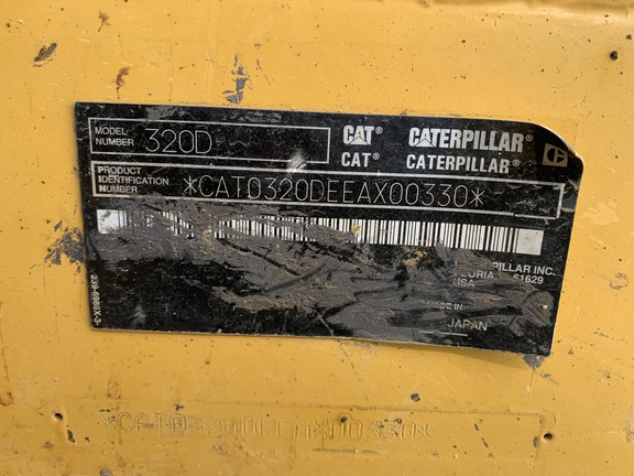 2012 Caterpillar 320D