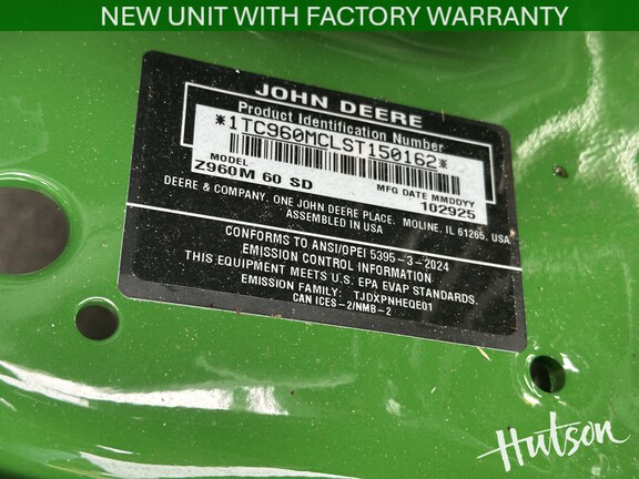 Photo of 2026 John Deere Z960M