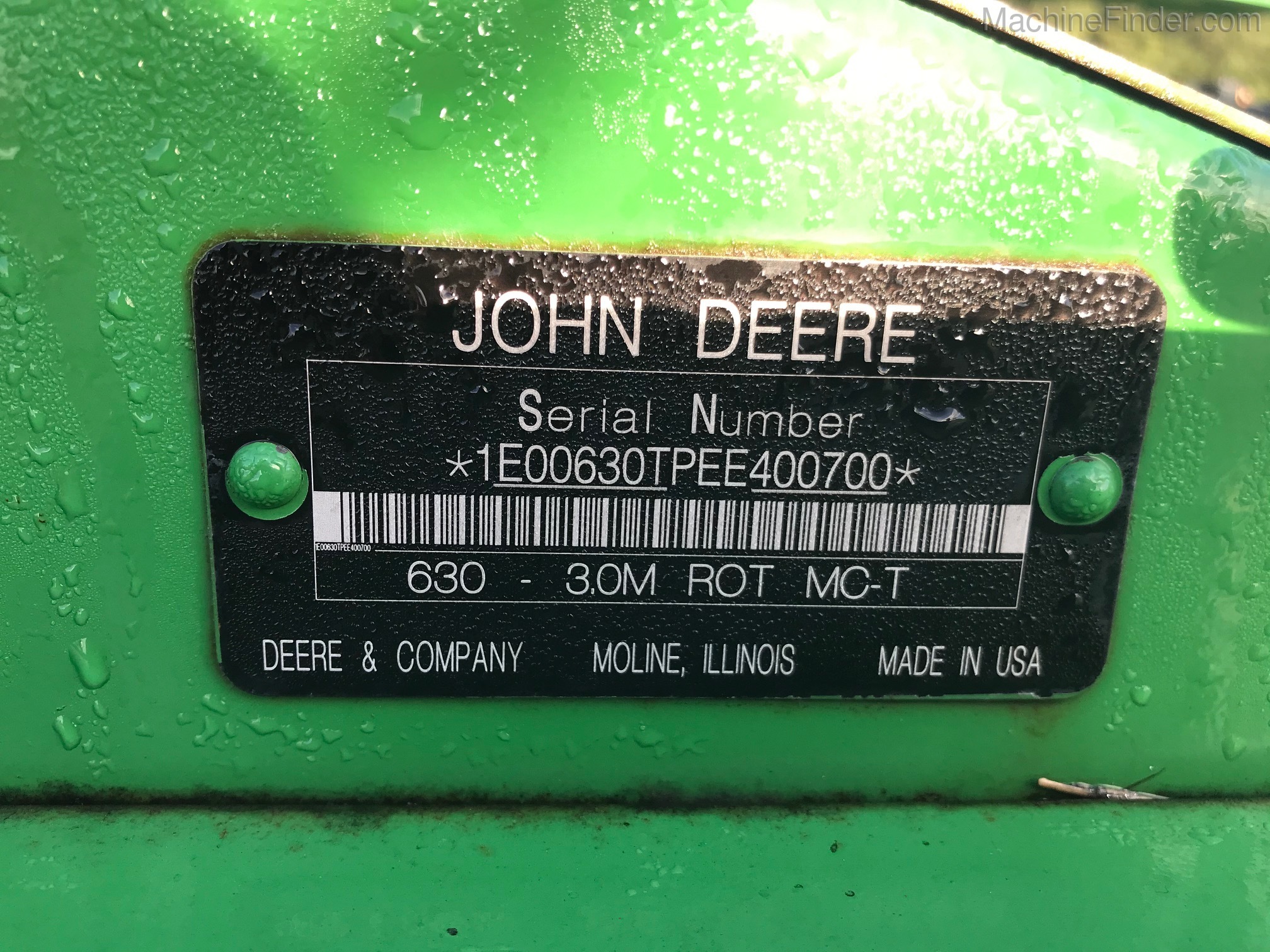 2014 John Deere 630 Image 7