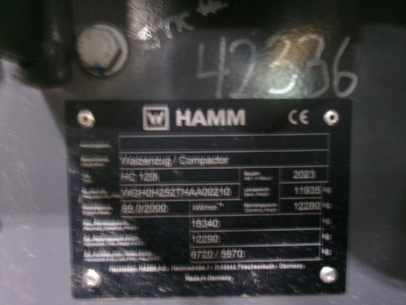2023 Hamm HC120I